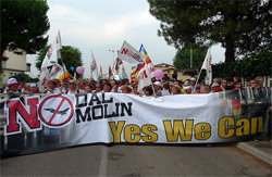 Manifestazione a Vicenza