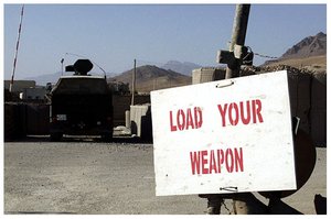 afghanistan load your weapon
