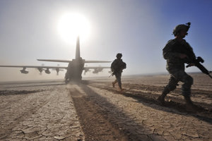 afghanistan sbarco