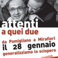 [Comunicato di Sinistra Critica mantova]
Dopo la resistenza alla FIAT: GENERALIZZIAMO LO SCIOPERO DEL 28 GENNAIO

Sergio Marchionne con il sostegno di Confindustria, del governo, dei sindacati complici, di gran parte dei partiti di maggioranza e di opposizione nonché della quasi totalità dei media, ha scatenato una guerra contro i lavoratori e le lavoratrici, per togliere loro [...]